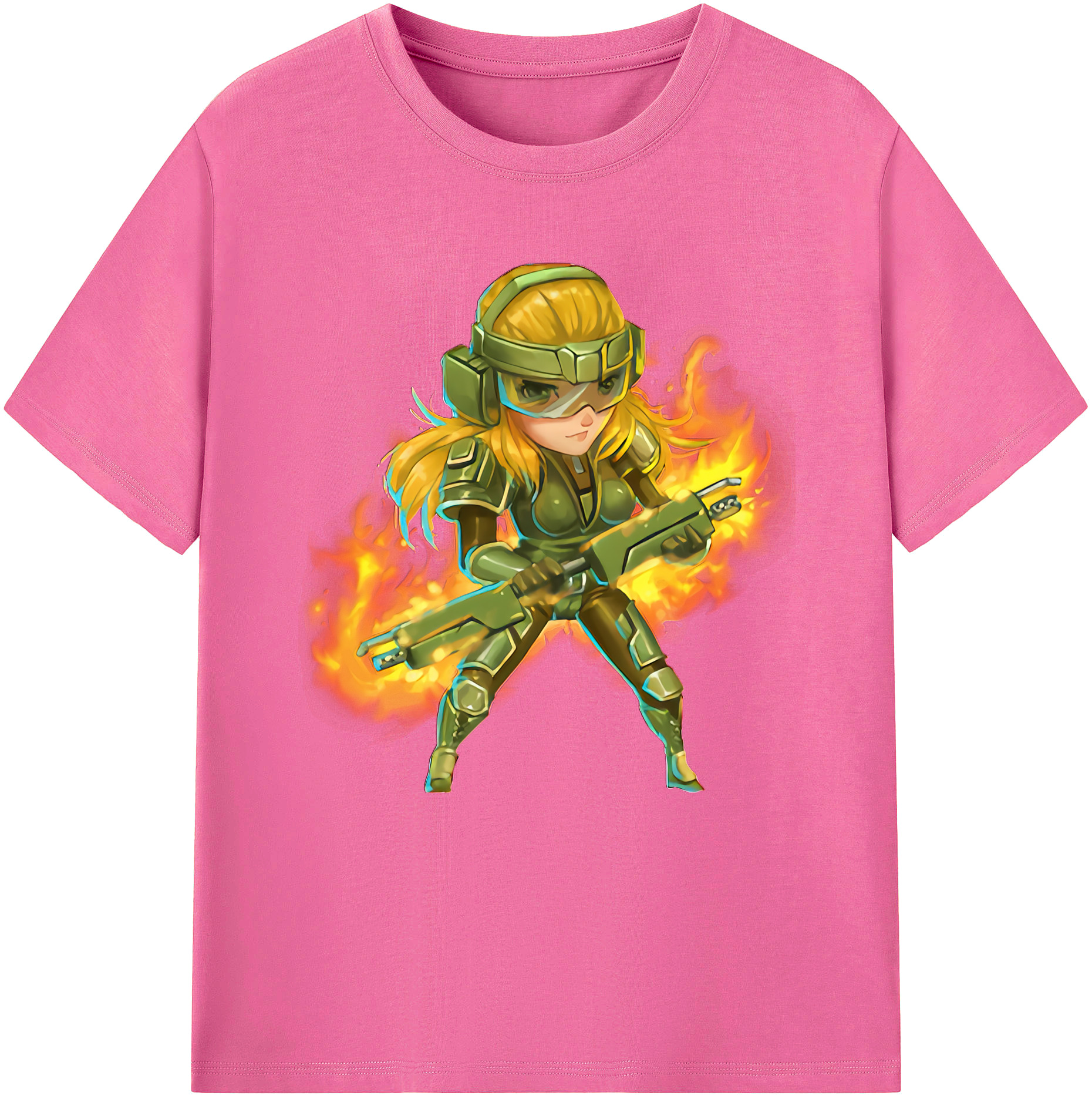 （画像用） リーグ・オブ・レジェンド League of Legends LOL レディースカジュアルプリントTシャツ（綿100％）